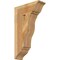 Ekena Millwork Funston Traditional Rough Sawn Bracket, Western Red Cedar, 6"W x 18"D x 30"H BKT06X18X30FST01RWR - alternate 1